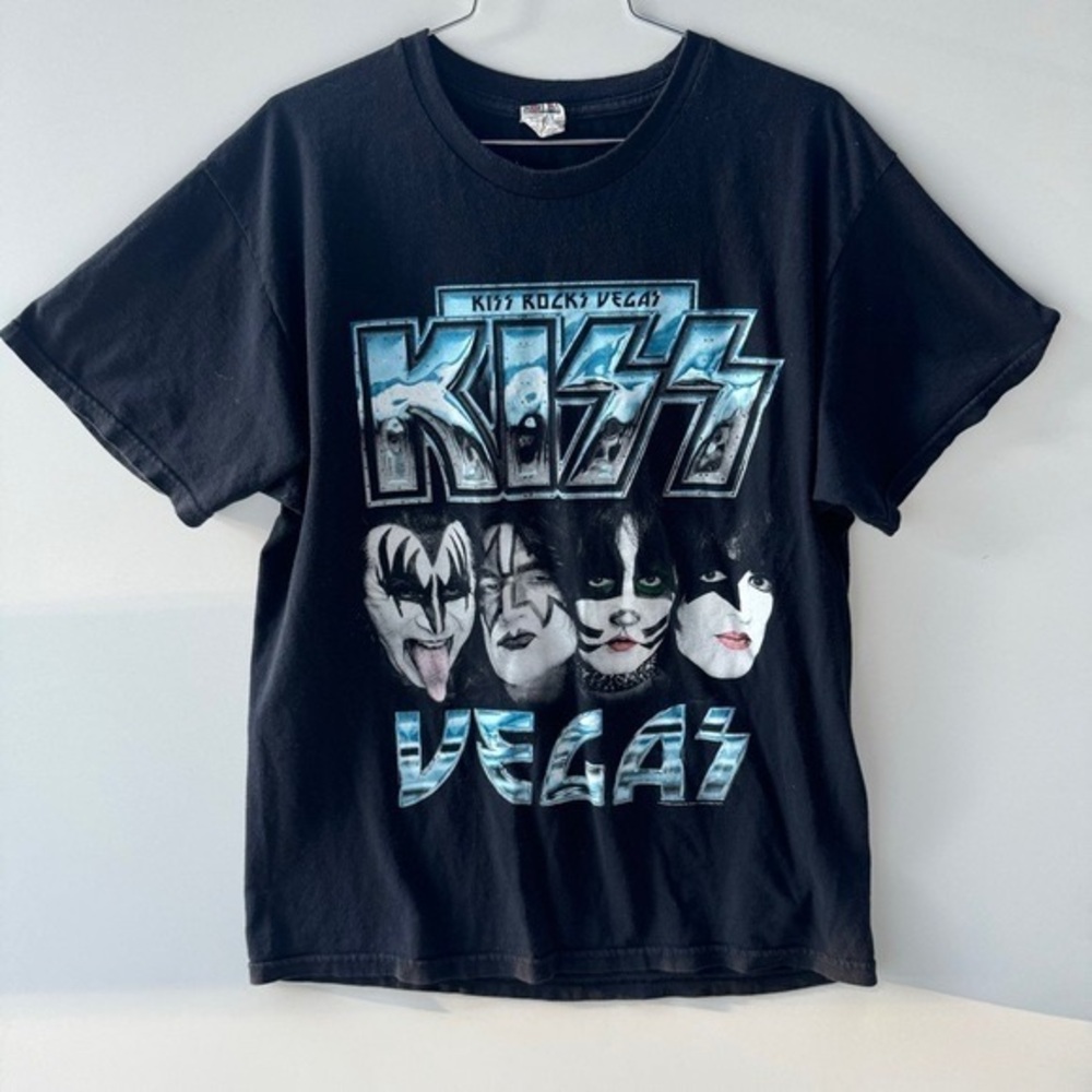 Kiss Vegas 2014 Tour T Shirt Size Large